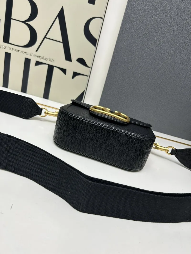 Valentino Black Crossbody Handbag 5026 - Image 5