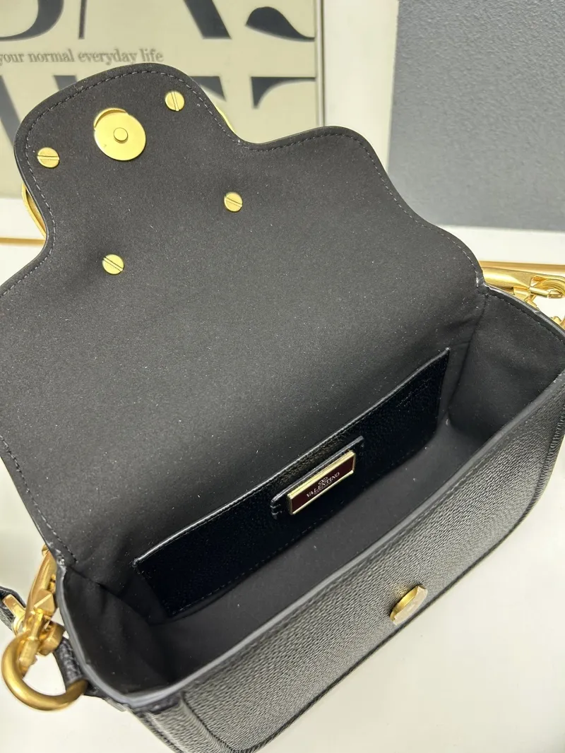 Valentino Black Crossbody Handbag 5026 - Image 8