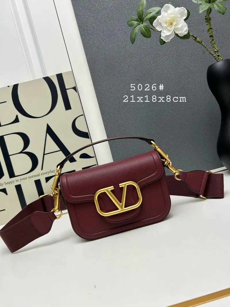 Valentino 5026 Small Leather Crossbody Bag - Image 3