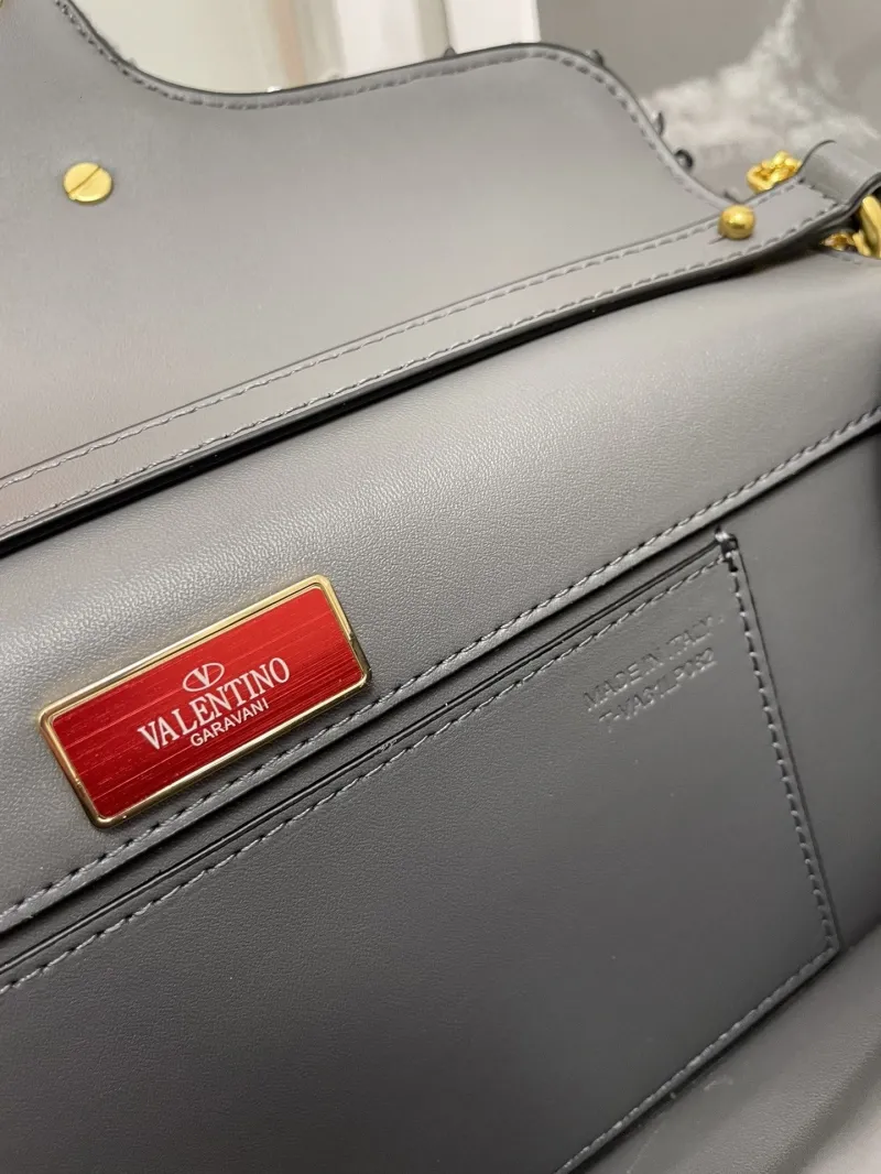Valentino Silver Sequin Handle Bag 173 - Image 9