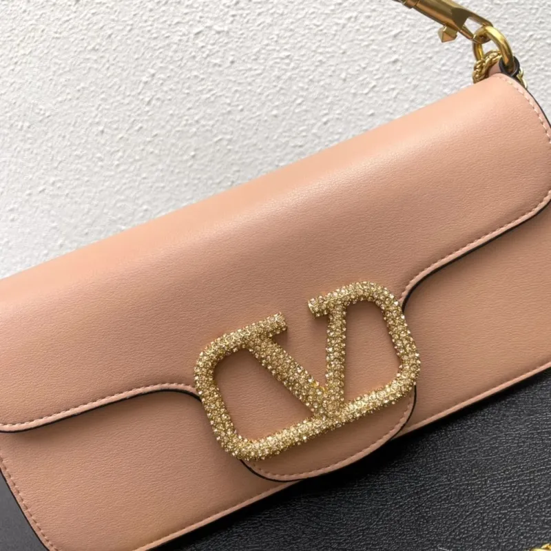 Valentino Pink Crossbody Handbag Model 6008 - Image 4