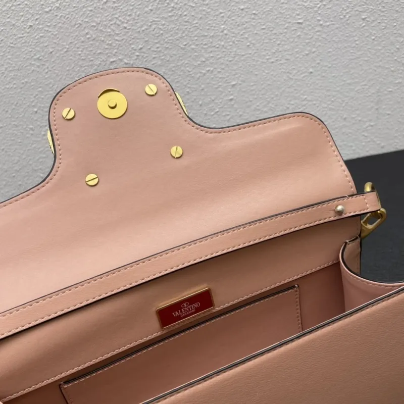 Valentino Pink Crossbody Handbag Model 6008 - Image 8