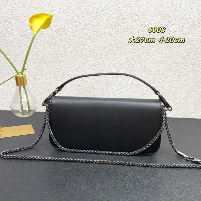Alternative view of Valentino Black Chain Handbag Model 6008