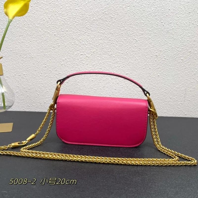 Alternative view of Valentino Pink Small 20cm Chain Handbag 5008-2