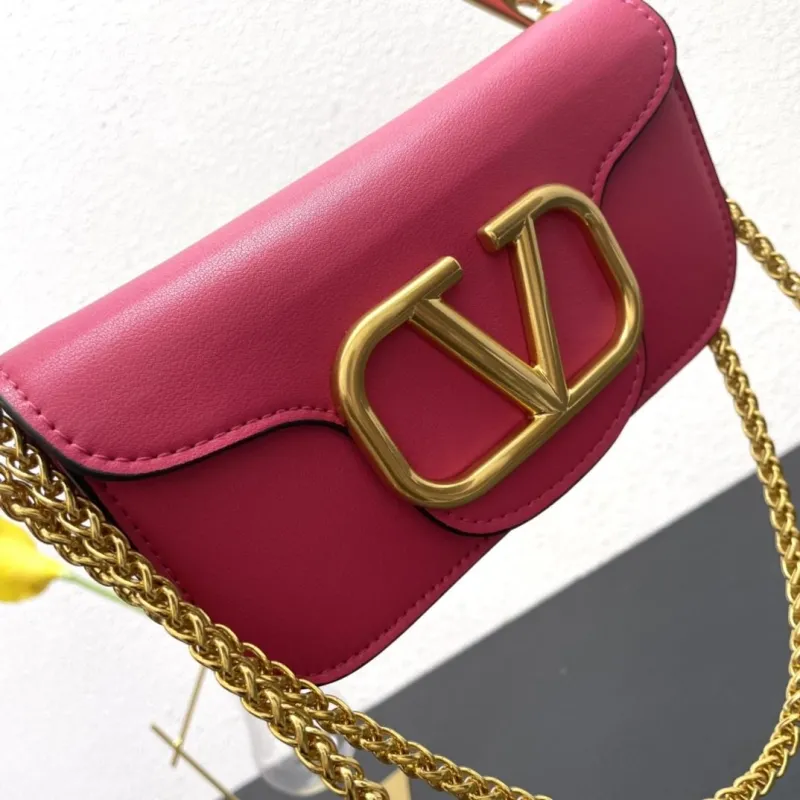 Valentino Pink Small 20cm Chain Handbag 5008-2 - Image 5