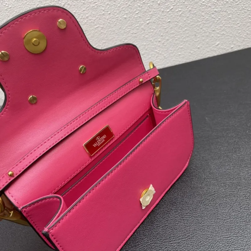 Valentino Pink Small 20cm Chain Handbag 5008-2 - Image 8