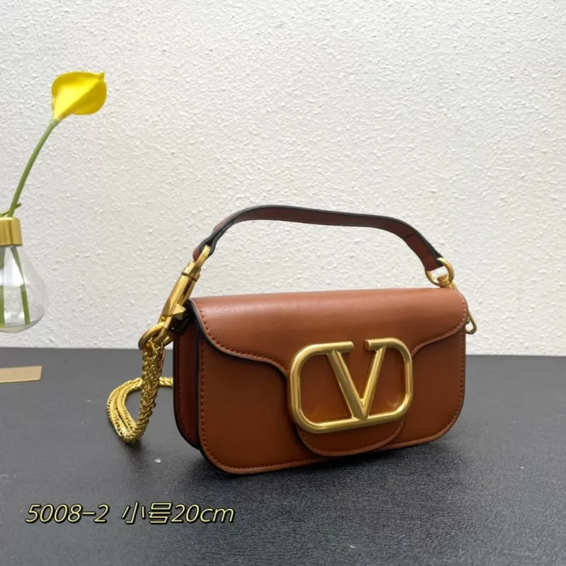 Valentino Small Brown Leather Crossbody Bag 5008-2 - Image 3
