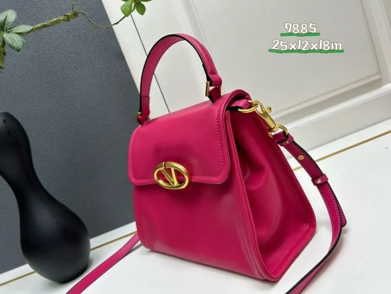 Valentino Pink Top Handle Shoulder Bag 9885 - Image 3