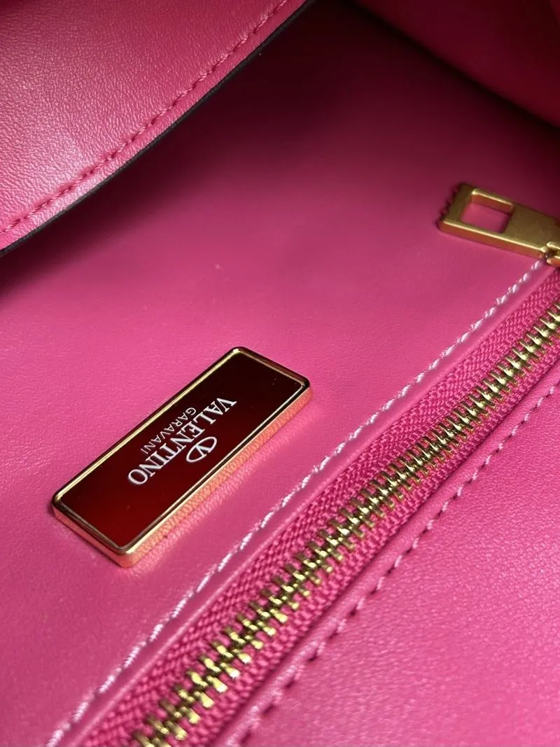 Valentino Pink Top Handle Shoulder Bag 9885 - Image 9