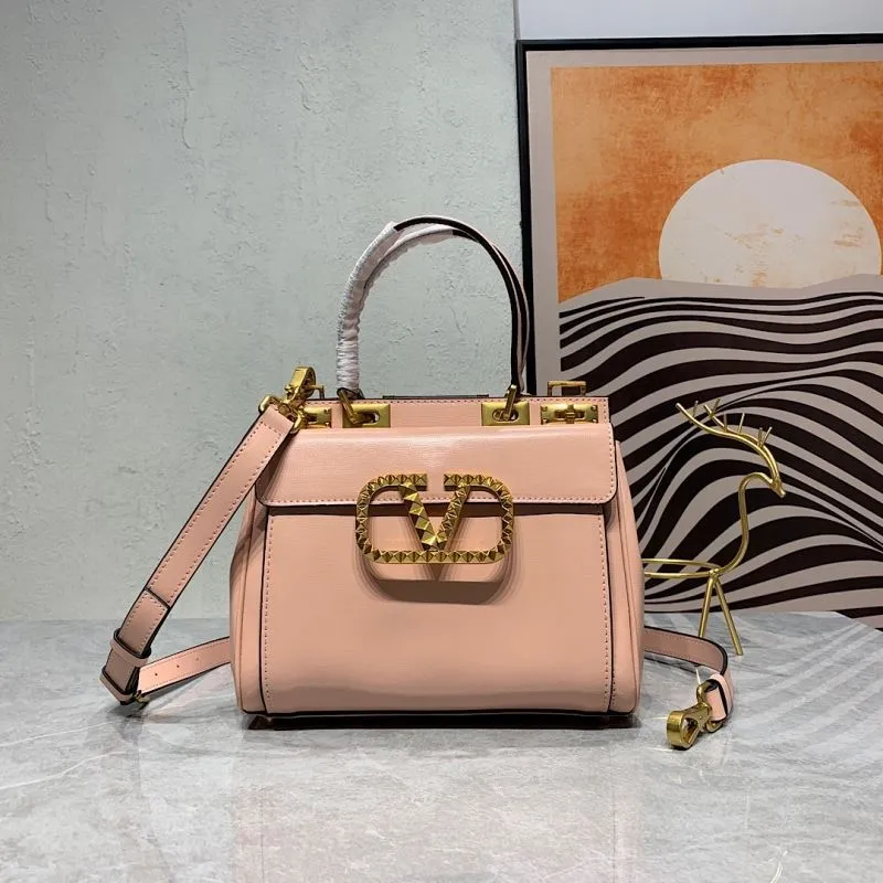 Valentino Pink Shoulder Handbag 668