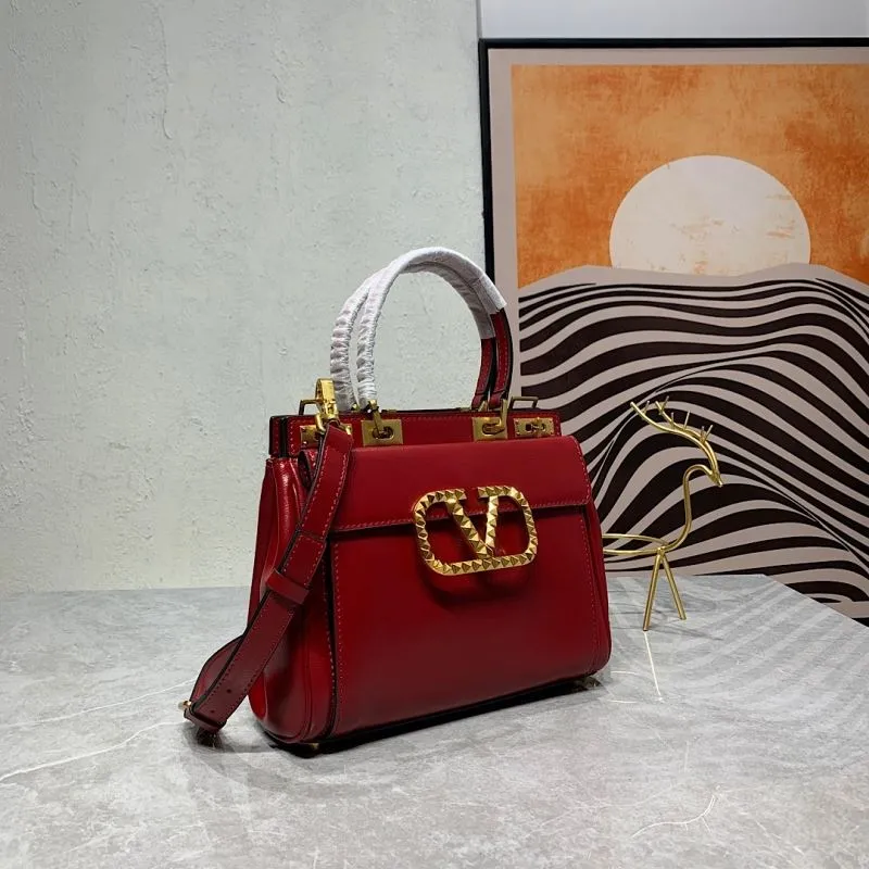 Alternative view of Valentino Red Leather Handbag 669