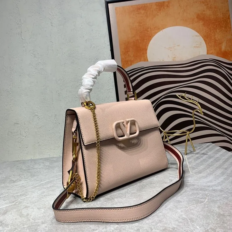 Alternative view of Valentino Light Pink Leather Handbag 676