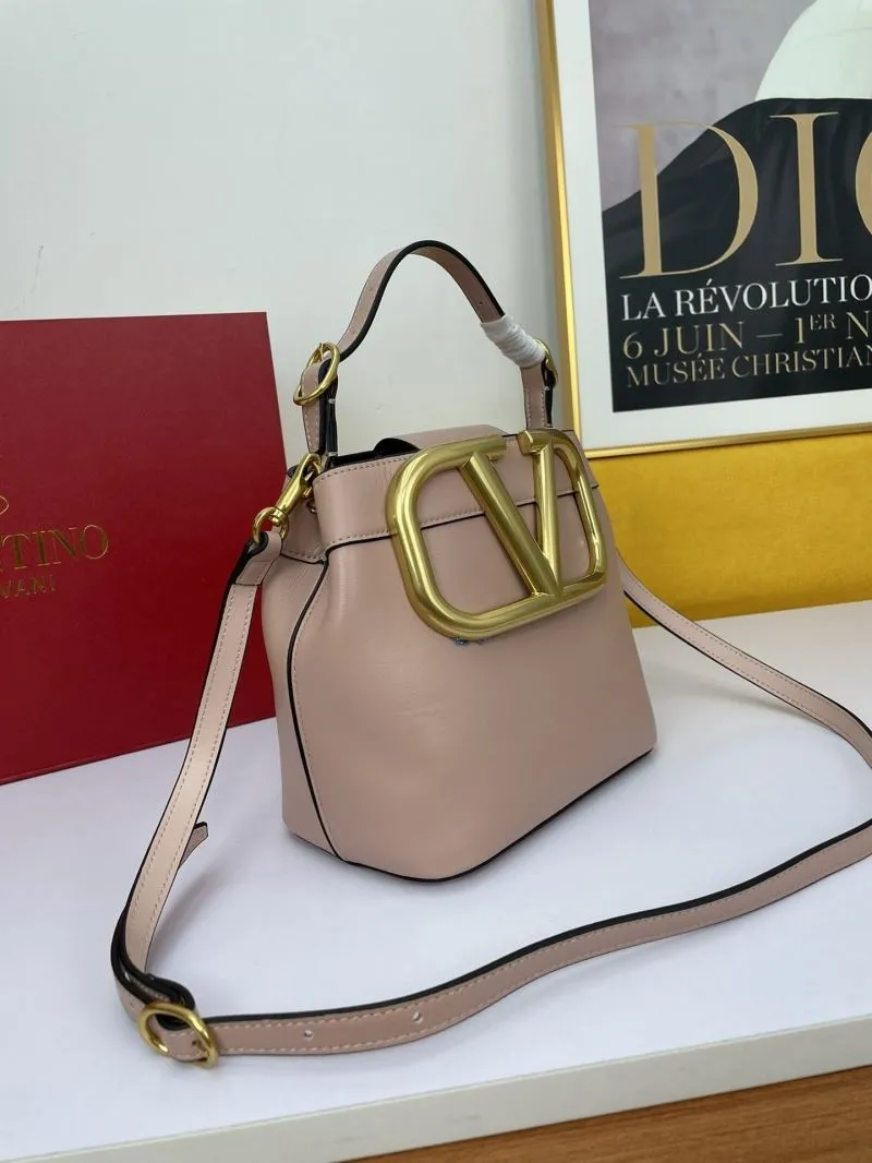 Alternative view of Valentino Pink Bucket Crossbody Bag 702