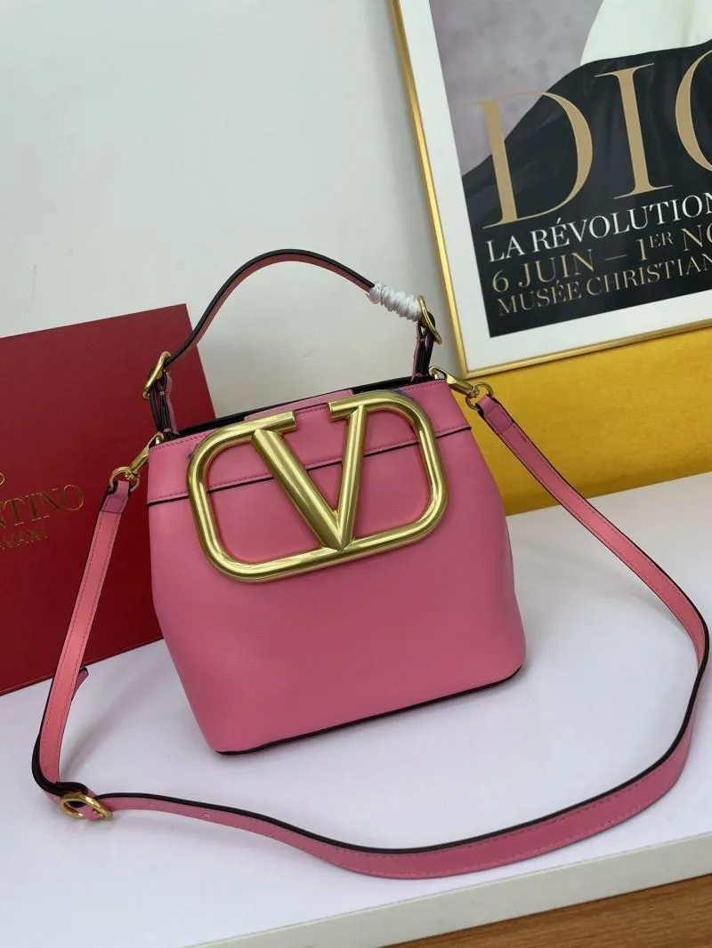 Valentino Pink Bucket Bag 703
