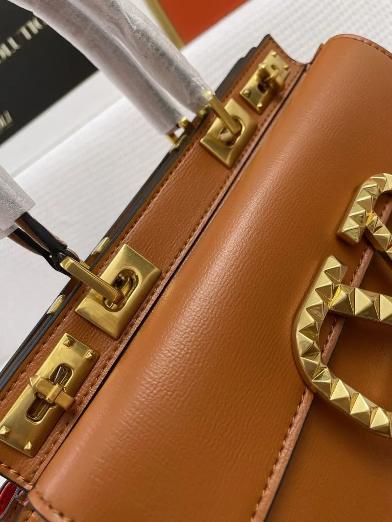 Valentino 5001 Brown Leather Handbag - Image 5