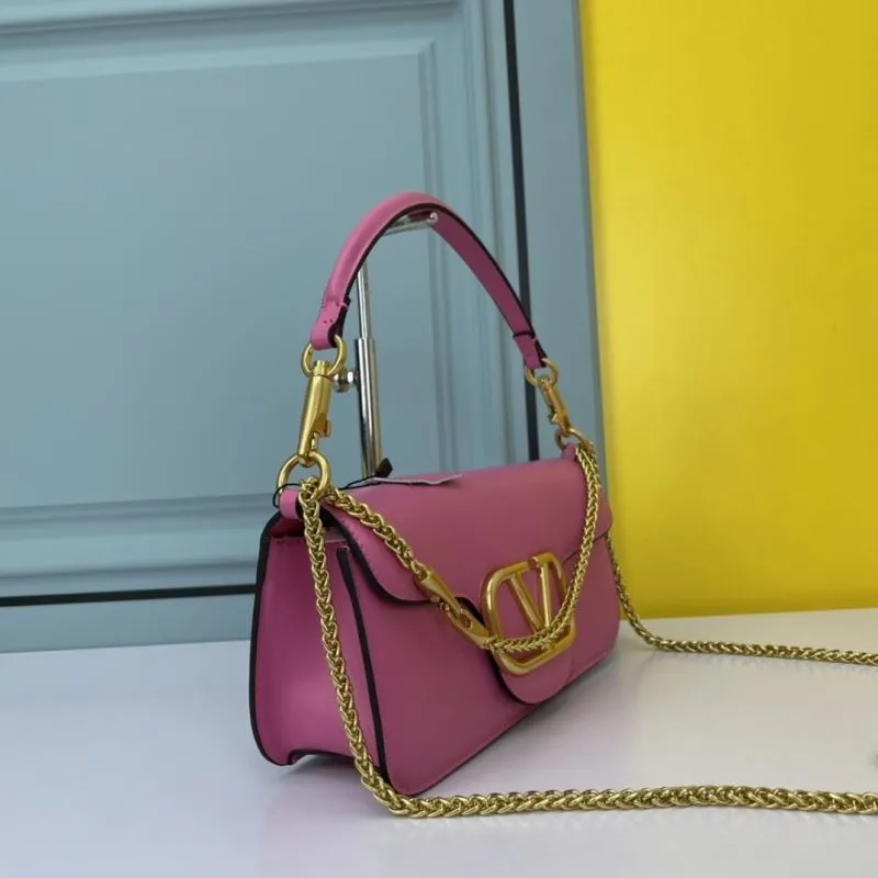 Alternative view of Valentino Pink Chain Shoulder Handbag 793