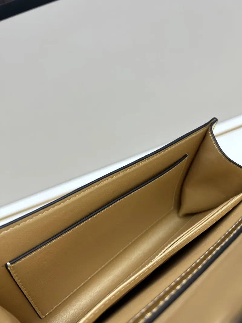 Valentino Gold Rockstud Crossbody Satchel Bag 0138 - Image 8