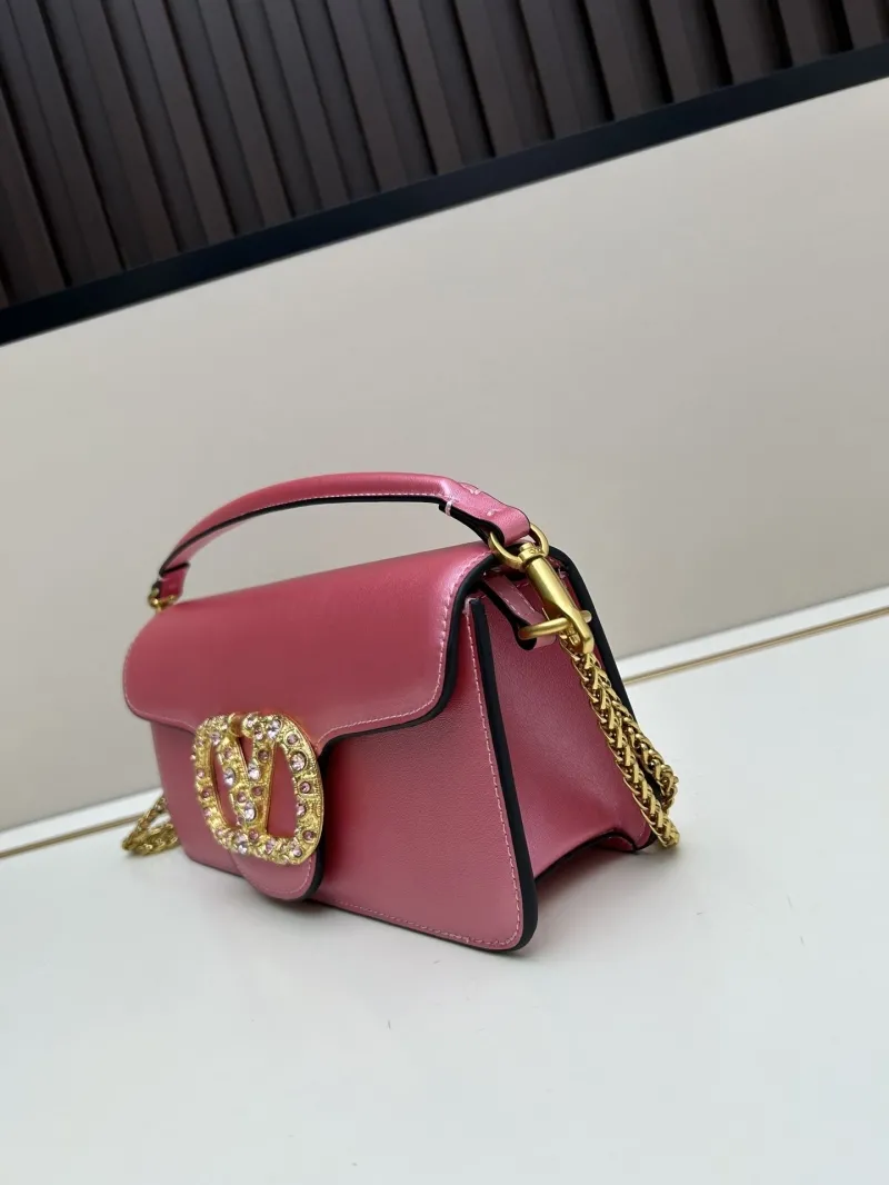 Alternative view of Valentino Pink Leather Satchel Bag 67
