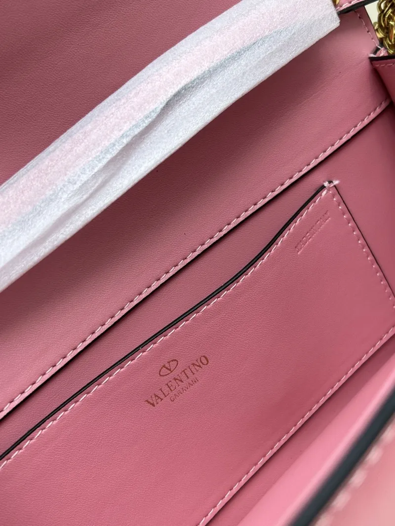 Valentino Pink Leather Satchel Bag 67 - Image 8