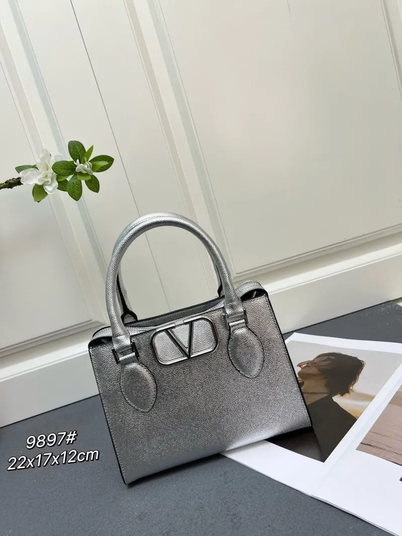 Alternative view of Valentino 9897 Leather Satchel Handbag