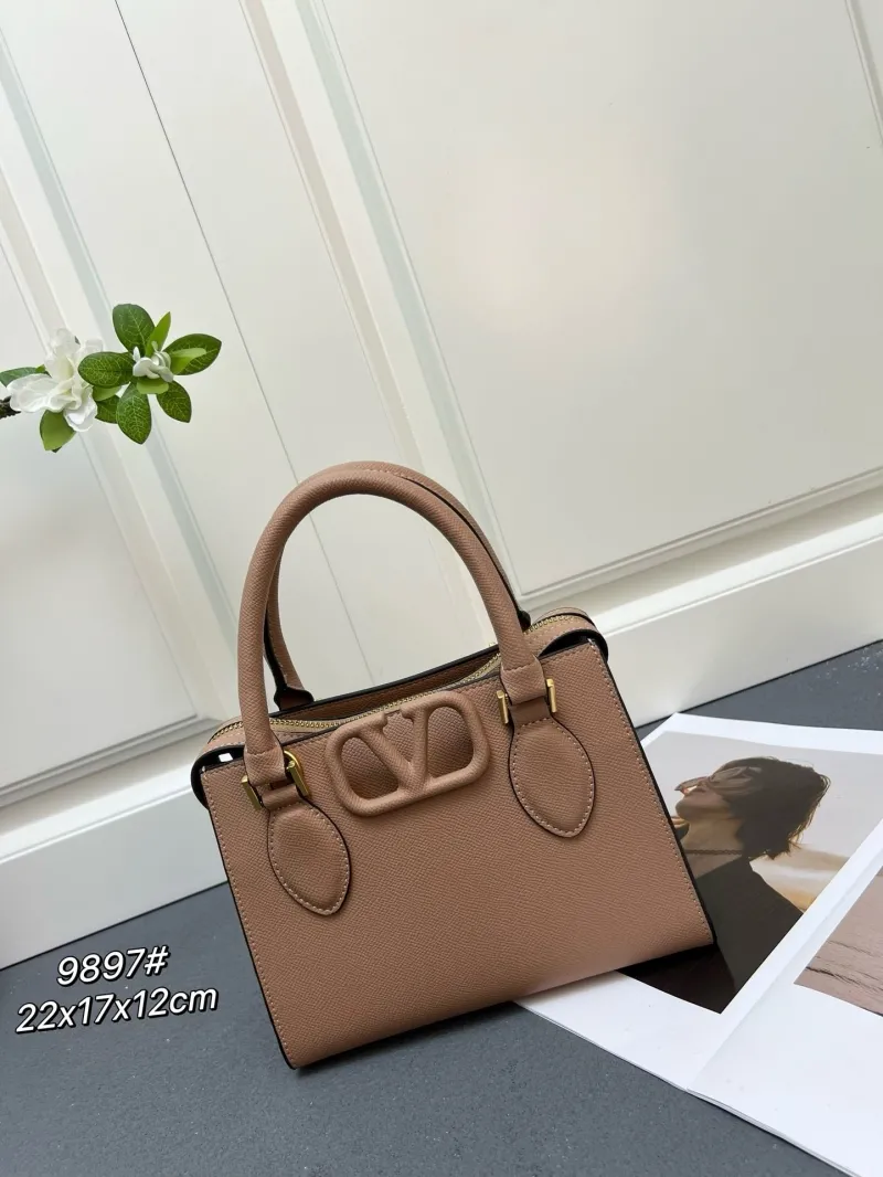 Valentino 9897 Leather Satchel Handbag - Image 3