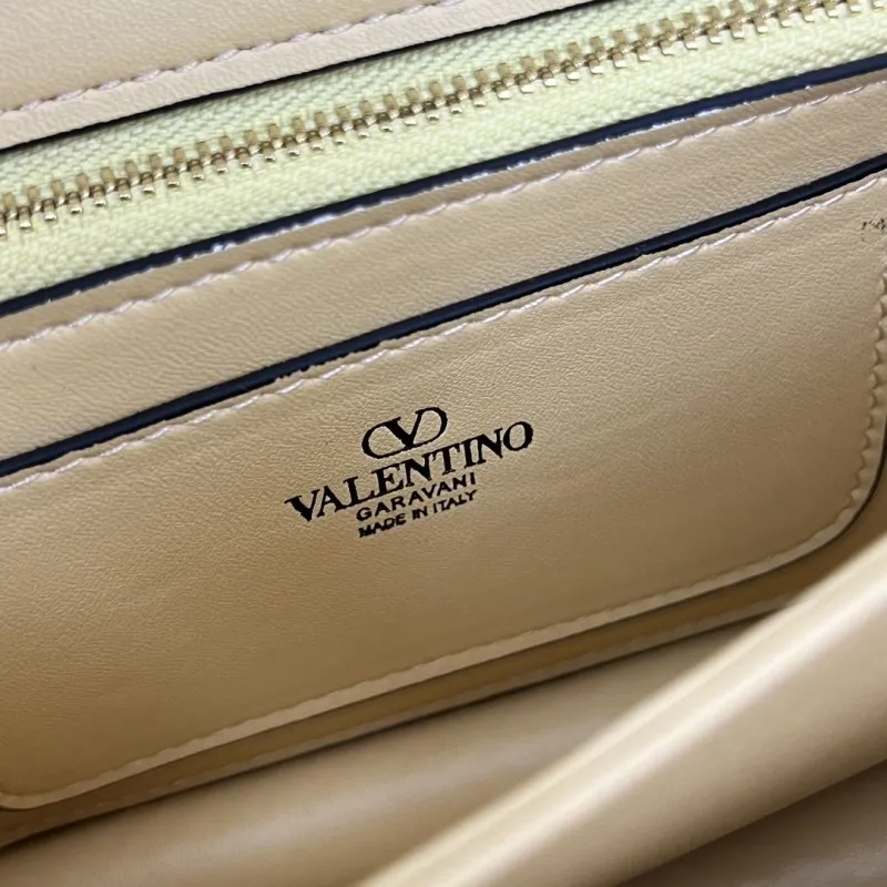 Valentino V2015 Small Snake Print Chain Satchel Bag - Image 9