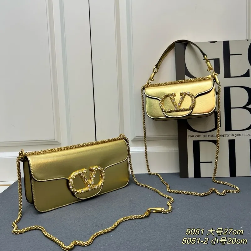 Valentino 5051 Chain Crossbody Satchel Bag - Image 3