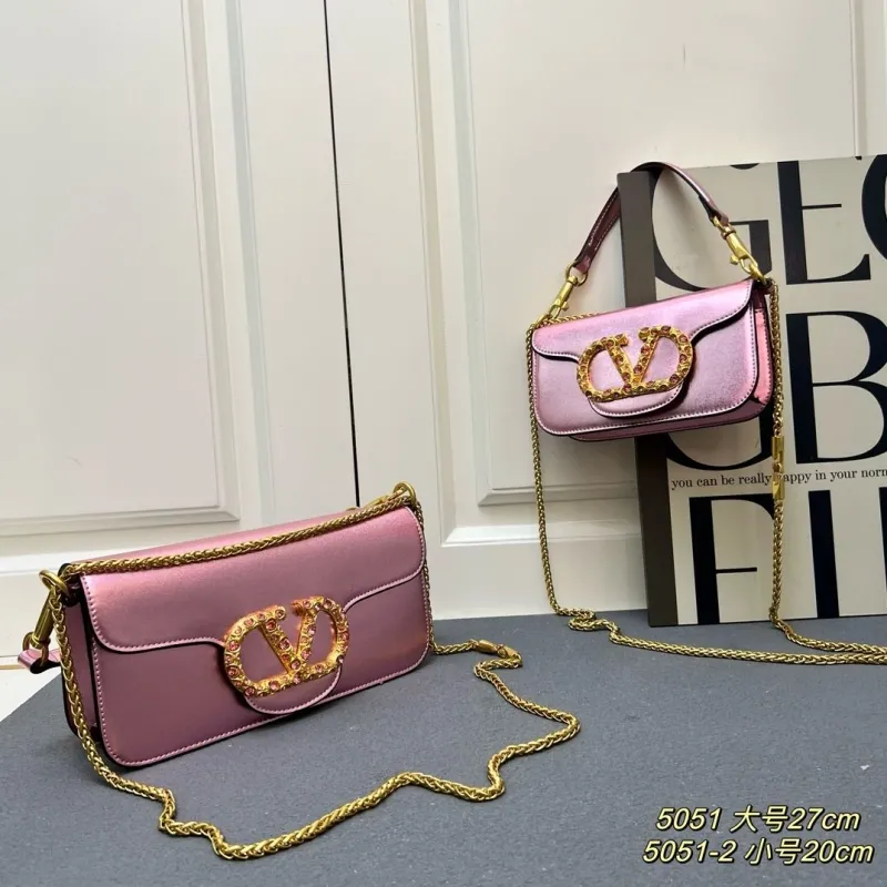 Valentino 5051 Chain Crossbody Satchel Bag - Image 4