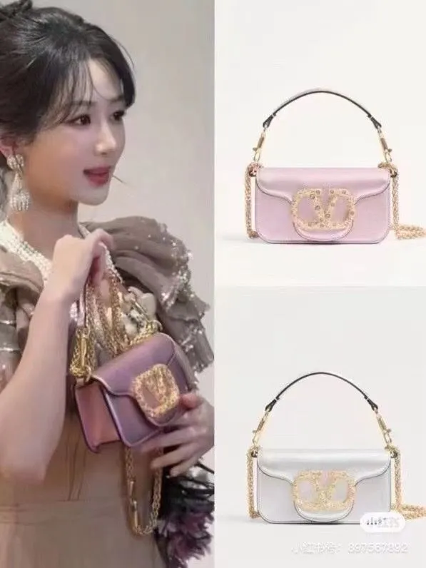 Valentino 5051 Chain Crossbody Satchel Bag - Image 5