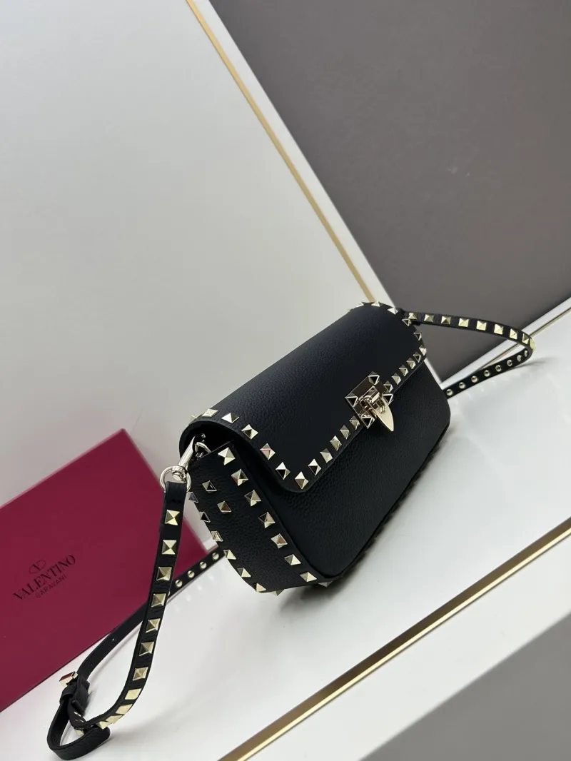 Valentino Black Crossbody Satchel Bag 20253 - Image 3