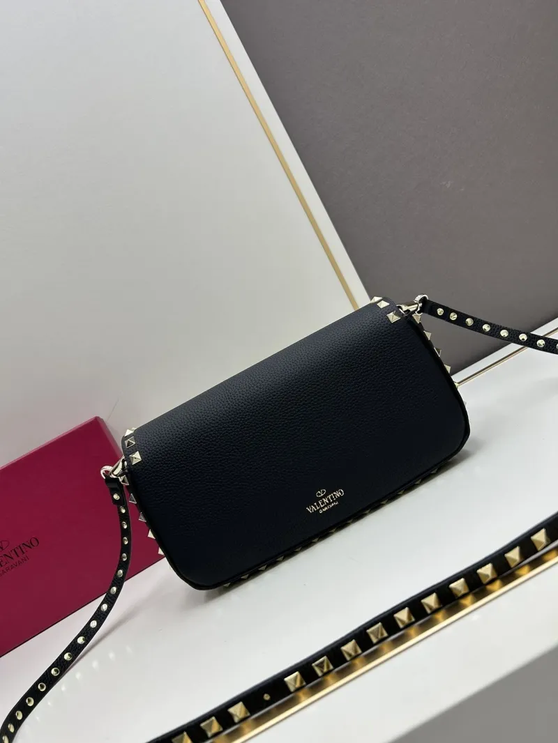 Valentino Black Crossbody Satchel Bag 20253 - Image 4