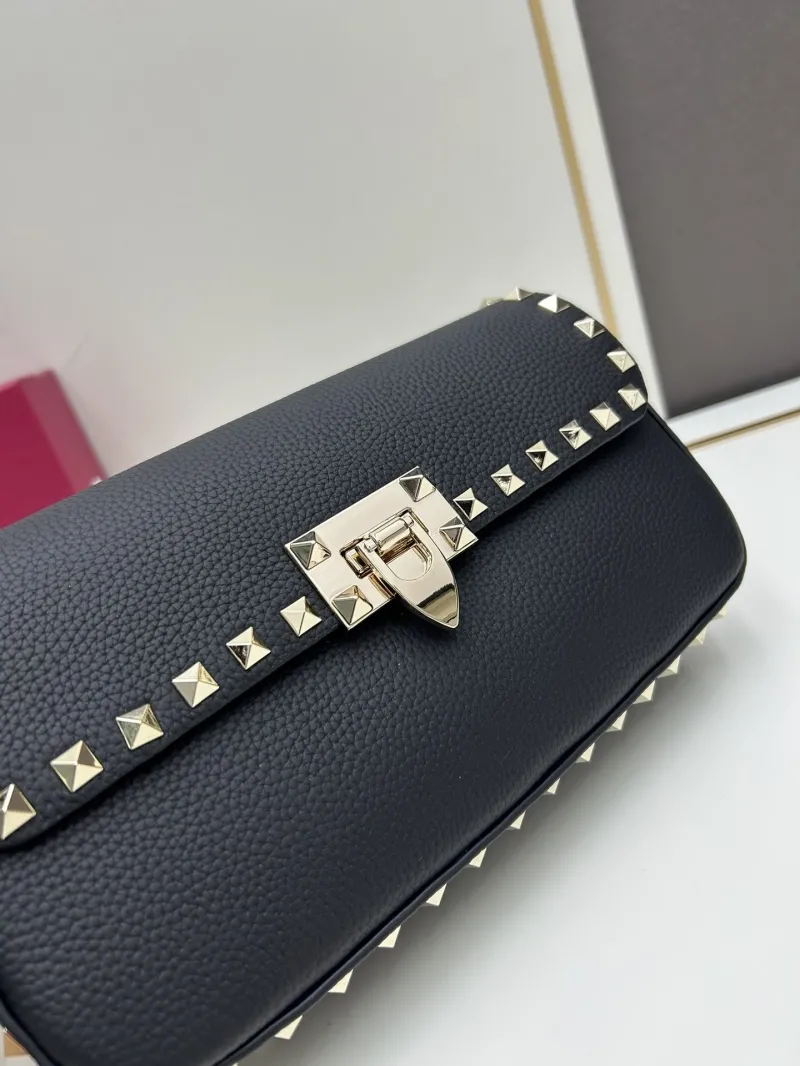 Valentino Black Crossbody Satchel Bag 20253 - Image 5