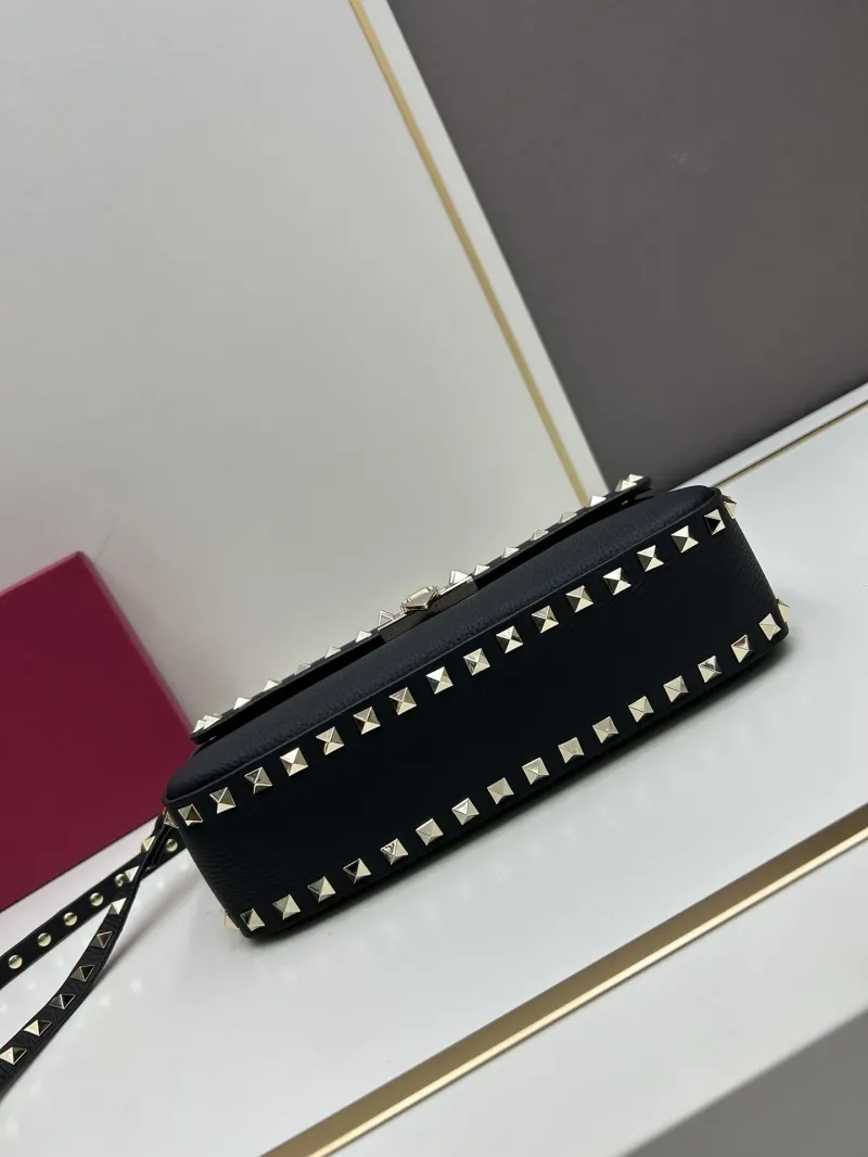 Valentino Black Crossbody Satchel Bag 20253 - Image 6