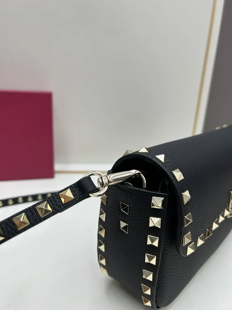 Valentino Black Crossbody Satchel Bag 20253 - Image 7