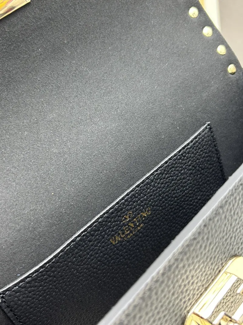 Valentino Black Crossbody Satchel Bag 20253 - Image 9