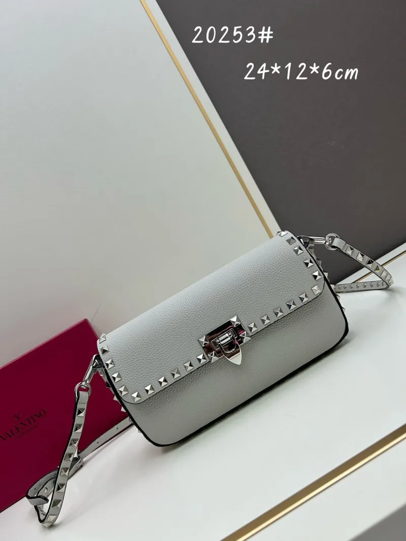 Valentino Light Gray Crossbody Bag 20253