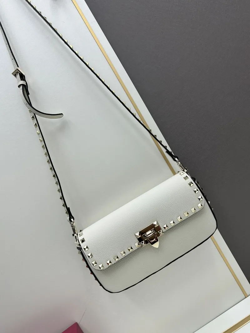 Alternative view of Valentino White Rockstud Crossbody Bag 20253