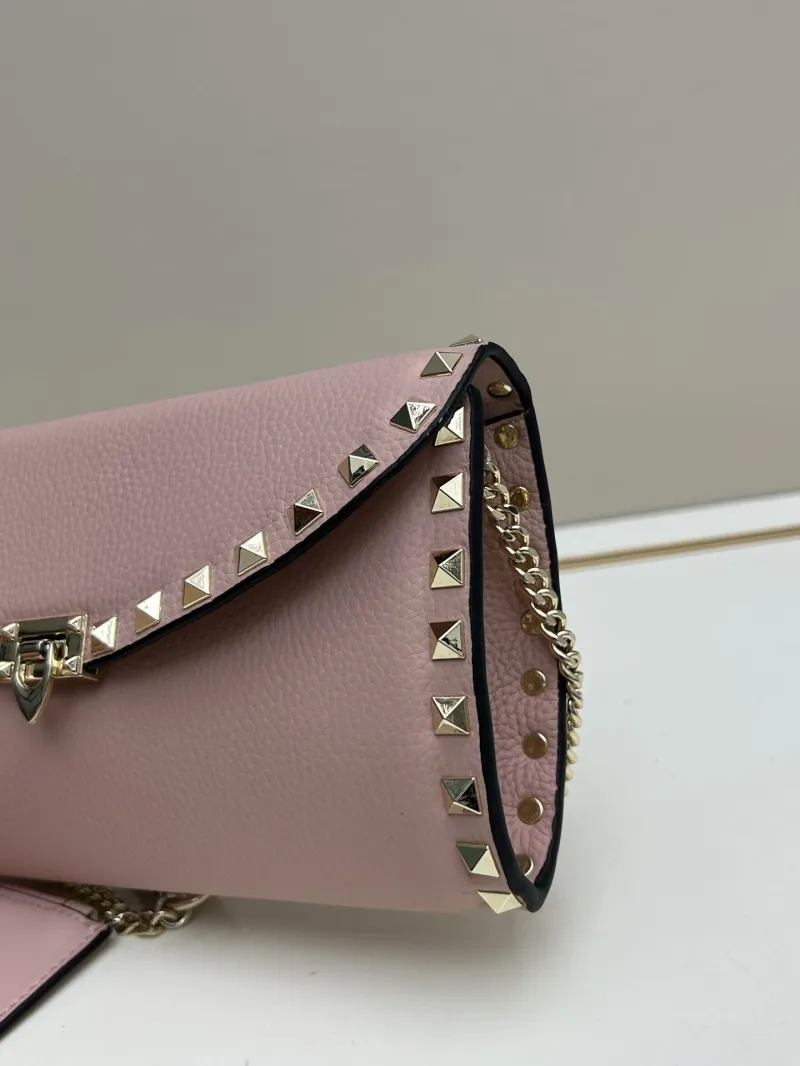Valentino Pink Rockstud Crossbody Bag 0138 - Image 4