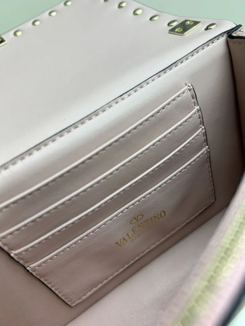 Valentino Pink Rockstud Crossbody Bag 0137 - Image 8