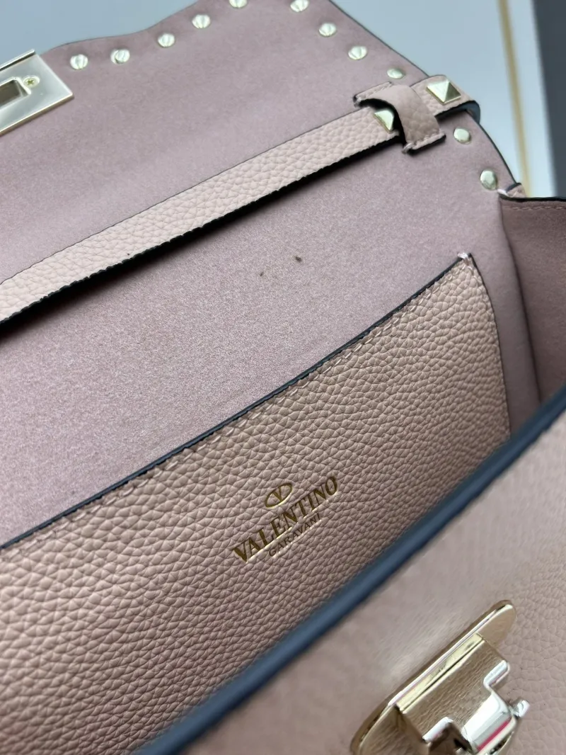 Valentino Blush Pink Rockstud Crossbody Bag 0133 - Image 9