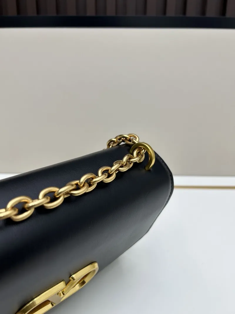 Valentino Black Leather Chain Crossbody Bag 20261 - Image 6