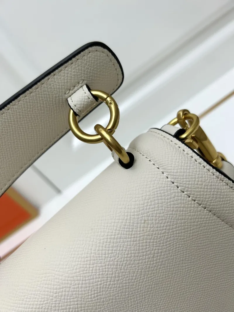 Valentino Off-White Saddle Crossbody Bag 9870 - Image 7