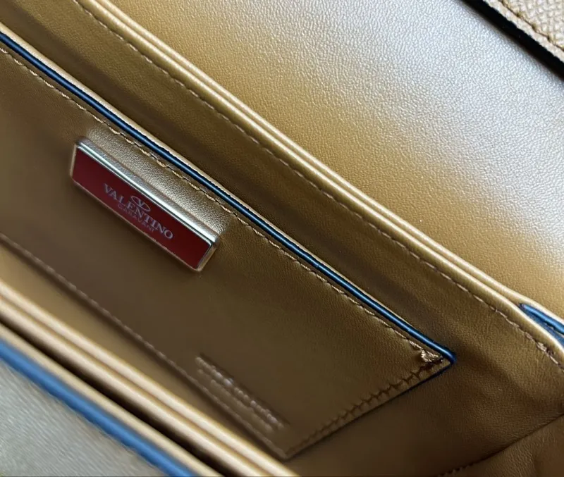 Valentino Brown Crossbody Saddle Bag 9870 - Image 9