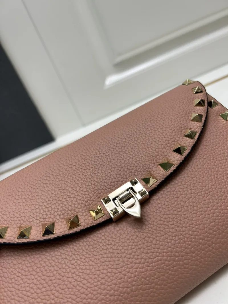 Valentino Pink Rockstud Crossbody Bag 9895 - Image 5