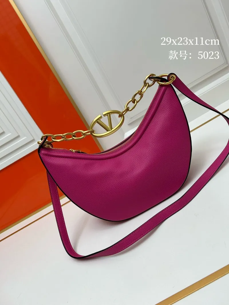 Alternative view of Valentino Fuchsia Hobo Bag 5023