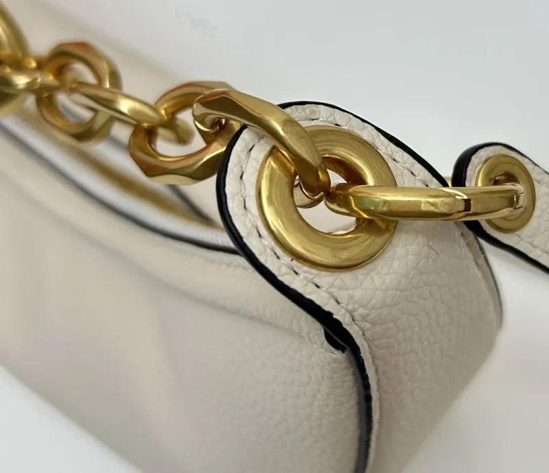 Valentino Cream Hobo Bag Model 5023 29x23x11cm - Image 5