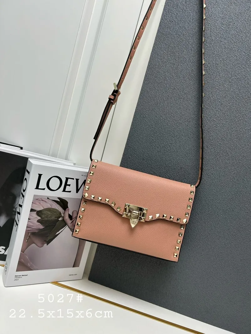 Valentino Blush Pink Crossbody Bag 5027 - Image 9