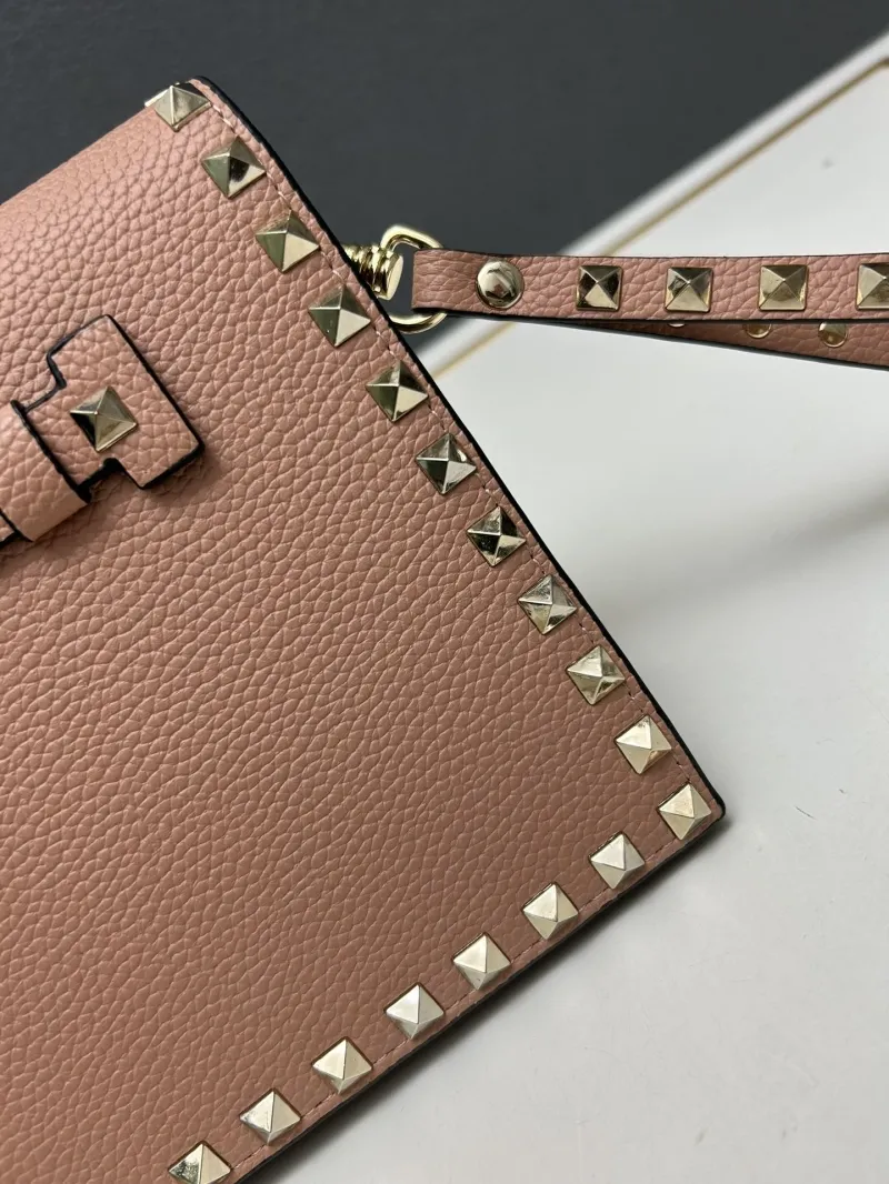 Valentino 5028 Pink Leather Crossbody Bag - Image 5