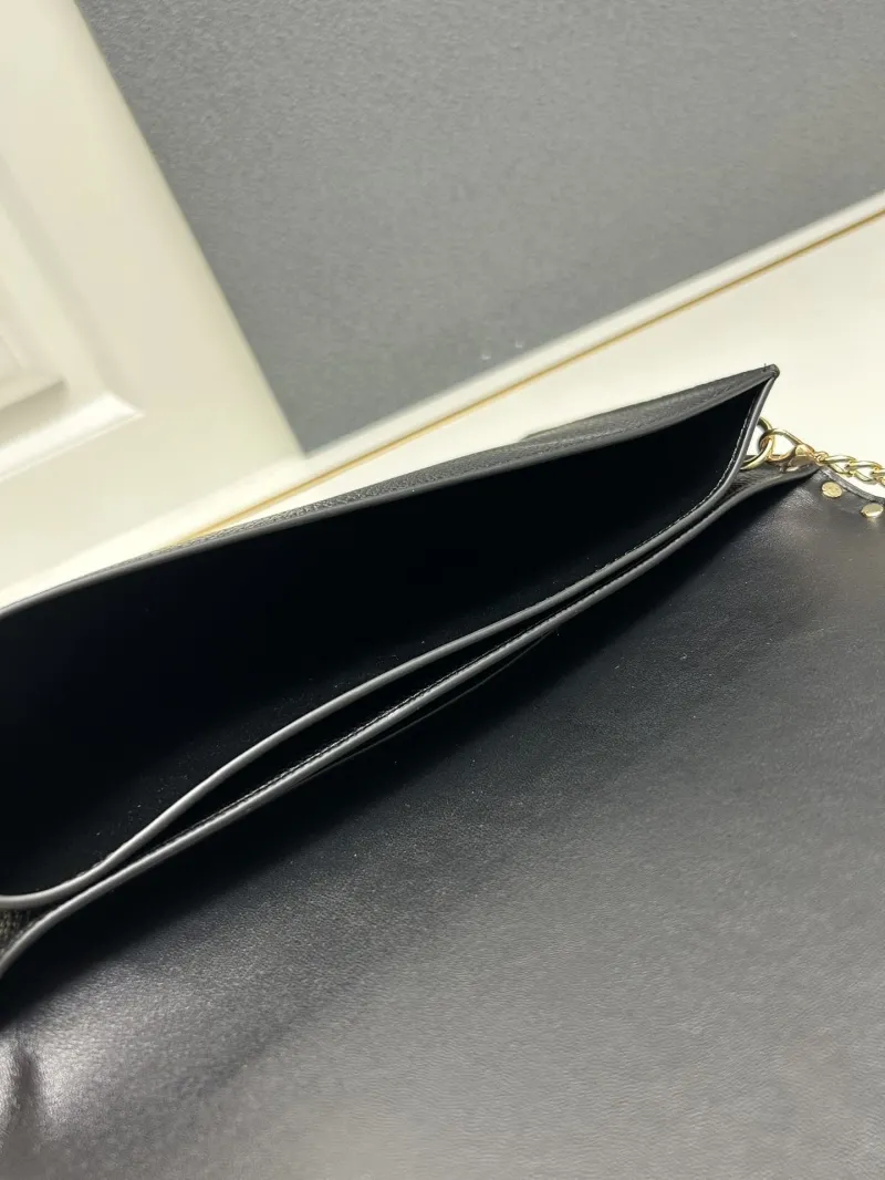 Valentino Black Studded Chain Satchel Bag Model 5028 - Image 8