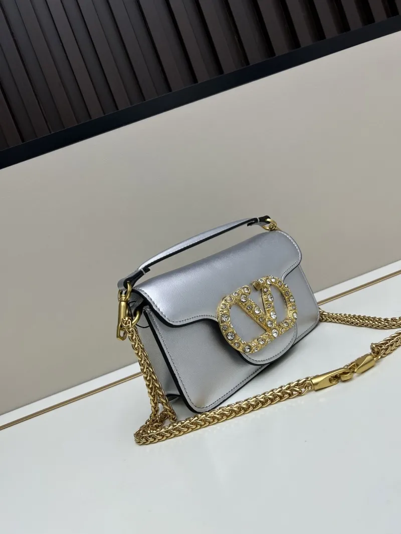 Alternative view of Valentino Silver Satchel Bag 20265